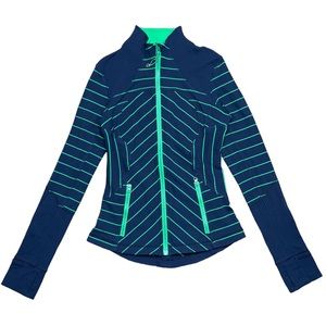Lululemon Forme Jacket 2 Slalom Stripe Inkwell